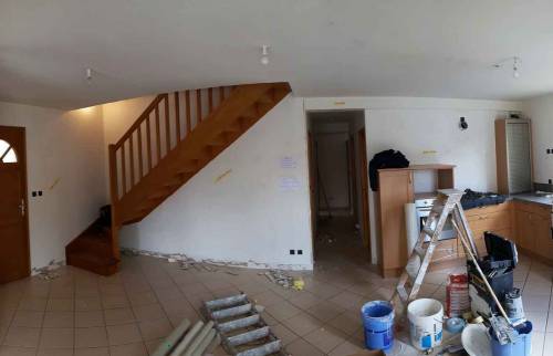Rénovation de Maison Lyon / Genas - Travaux en cours