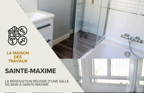 Confort et Style : La Rénovation Réussie d'une Salle de Bain à Sainte-Maxime