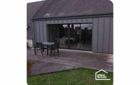 Réfection d'une façade sur Cussy 14400