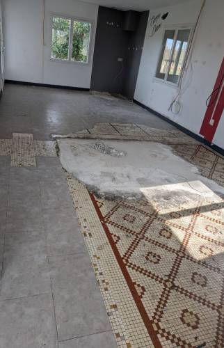  AVANT Démolition des éléments cuisine