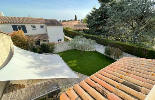 jardin vue de la chambre