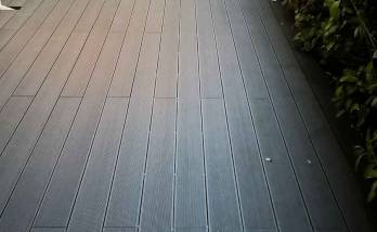 Fin de travaux - Terrasse bois composite - Lyon