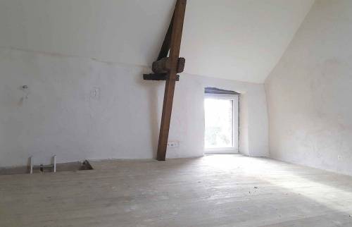 Maison Pleugueneuc (combles après travaux)
