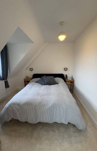 Chambre après ouverture de mur suite parentale