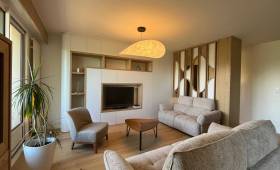 Rénovation d'intérieur à Écully (69130) avec salon et mobilier sur mesure