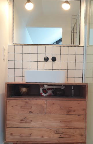 Création deux espaces douches à Dinard