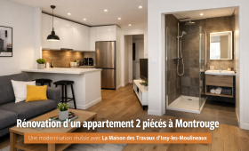 rénovation d'appartement à Montrouge