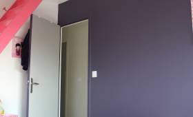 Chambre d'enfant sous combles