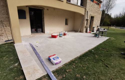 Travaux aménagement terrasse