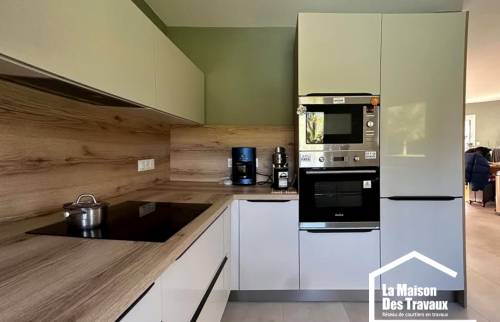 Installation électroménager encastré cuisine 