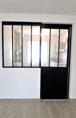 Verrière d'atelier en aluminium