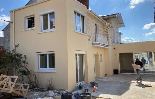 extension de maison à Savigny