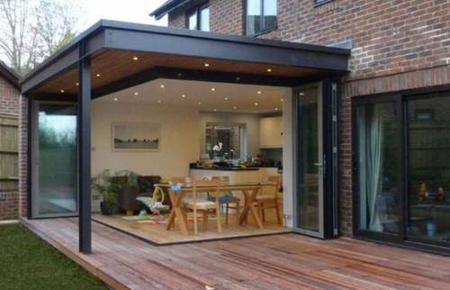 extension bois alu