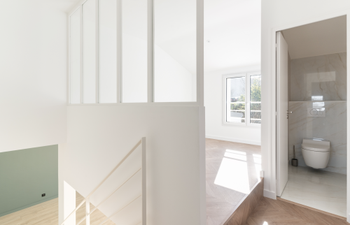 Création d'une extension et rénovation complète maison à Vertou