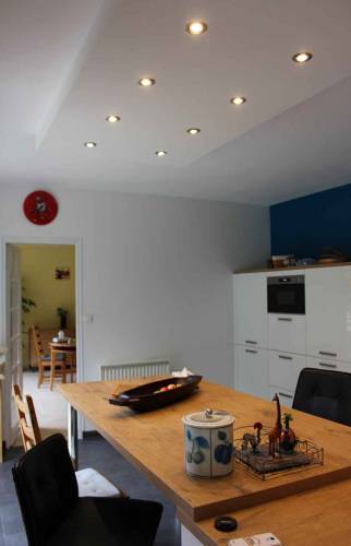 Installer un îlot central à Auray