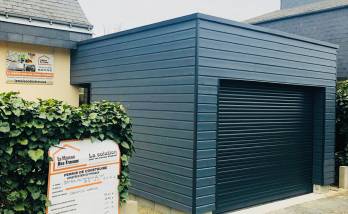 Revêtement et finition du garage ossature bois