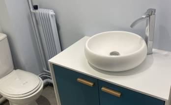 Salle de bain contemporaine La Maison des Travaux Rouen 3