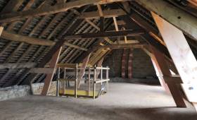 Rénovation et renfort d'une charpente bois près de Paimpol