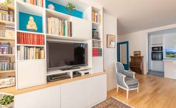 bibliothèque sur mesure Asnières