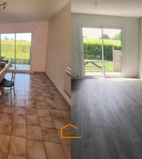 avant  après changement de sol