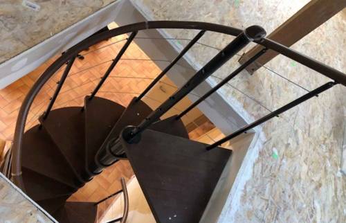 Installation d'un escalier à Honfleur