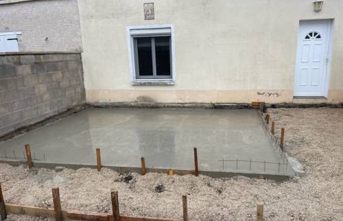 Dalle béton à Saran