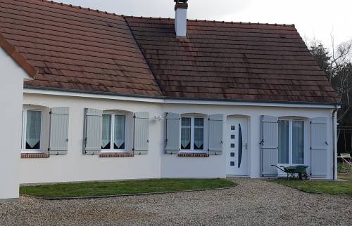 Façade avant repeinte