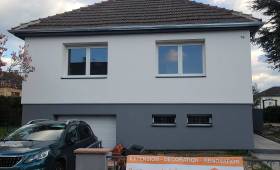 réalisation d'une rénovation énergétique avec l'ITE