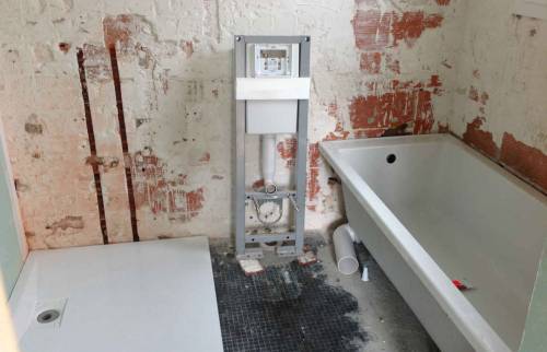 Rénovation d’une salle de bain à Chatenay-Malabry en travaux