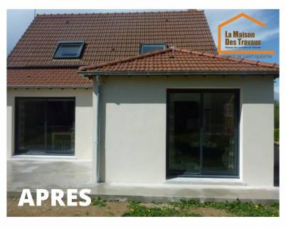 Extensiond e maison latérale