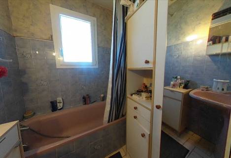 salle de bains à rénover