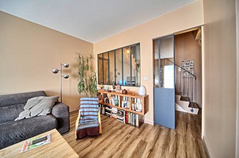 Salon avec verrière