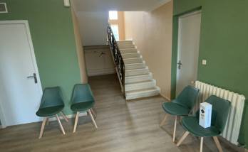 Salle d'attente cabinet psychologue La Maison Des Travaux Ales