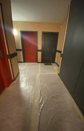 Protection aux sols des parties communes de l'immeuble 