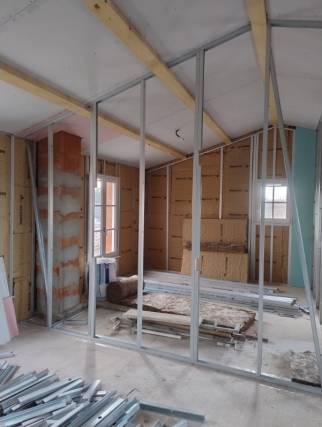 Isolation des murs à Aytré