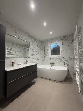 Salle de bain rénovée - Montauban 82000