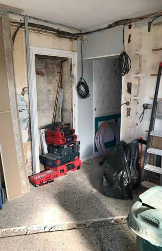 Dépose de la cuisine 