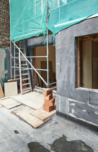 Rénovation de façade et isolation