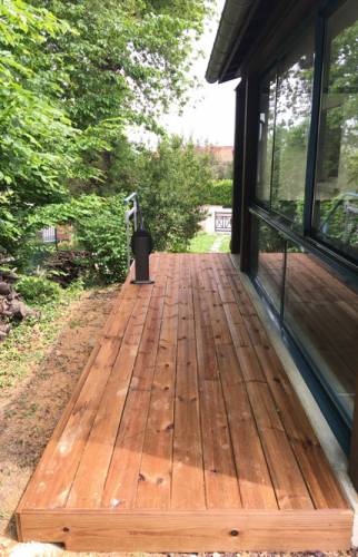 Terrasse bois Pontarlier