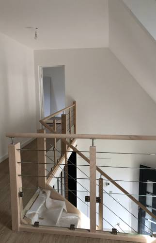Remplacement d'un escalier La Maison des Travaux Rouen 1