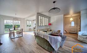 Rénovation complète d’un salon et de la pièce de vie près de Troyes après