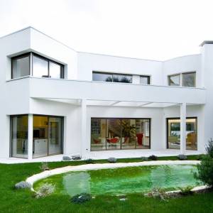 Extension et rénovation de maison, Essonne - Arrière de la maison 