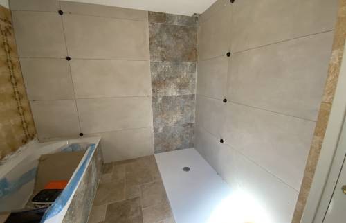 travaux salle de bain