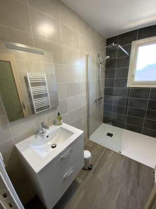 Créationd e douche à l'italienne