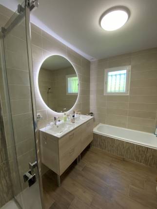 Nouvelle salle de bain après travaux de rénovation - Montauban 82000