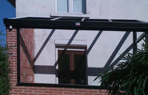 Construction de la véranda