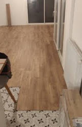 on se prépare à poser les profils de jonction