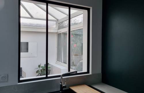 Verrière d'atelier à Voreppe Vinay