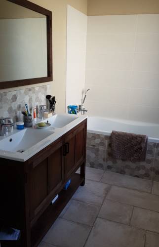 Rénovation d'une salle de bain à Saint-Sébastien-sur-Loire