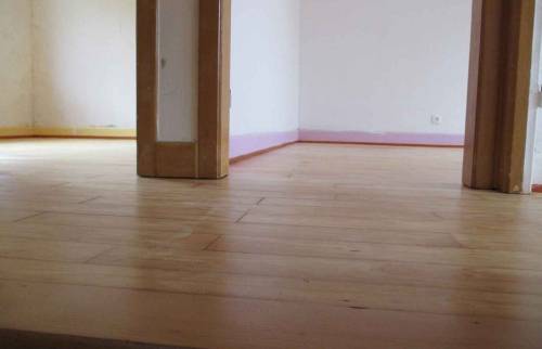 Parquet après rénovation à Buhl